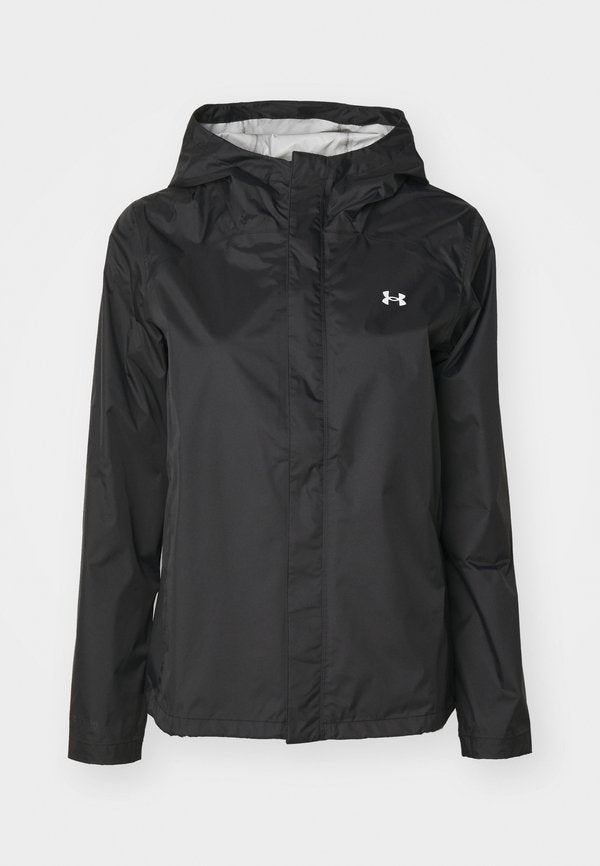 Under Armour CLOUDSTRIKE JACKET - Waterproof jacket - black/white