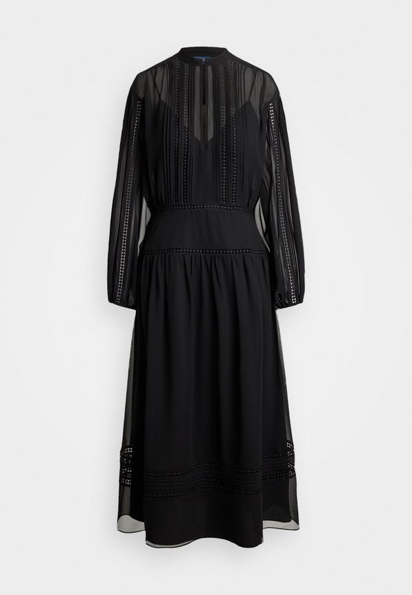 Polo Ralph Lauren LACE-TRIM GEORGETTE DRESS