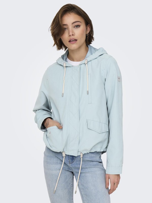 ONLY ONLSKYLAR - Summer jacket - gray mist