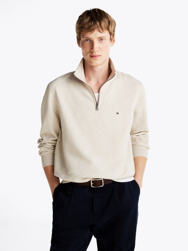 Tommy Hilfiger ESSENTIAL - Sweatshirt - oatmilk