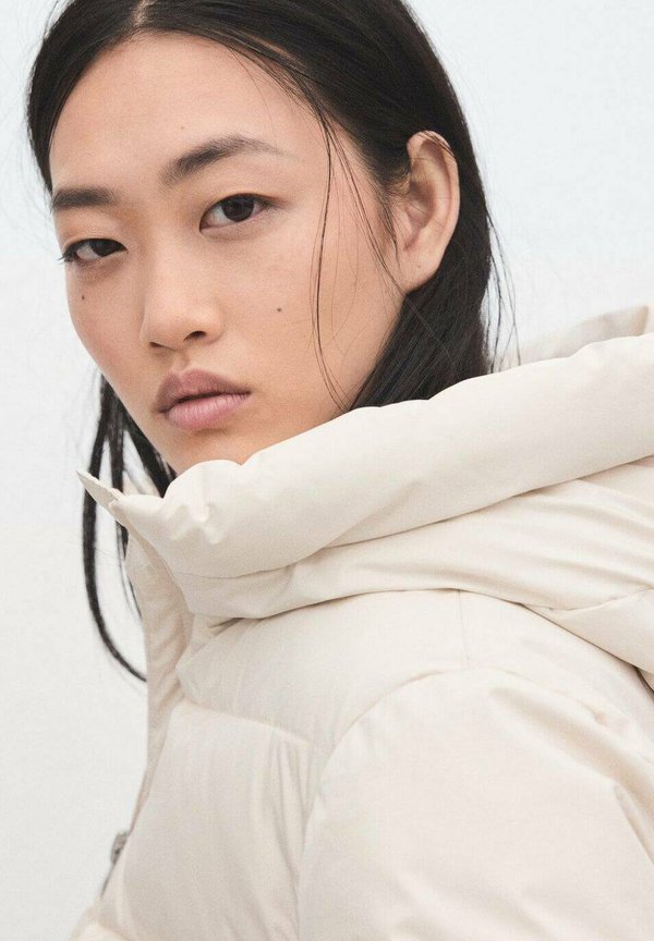 Mango Winter coat - gebroken wit