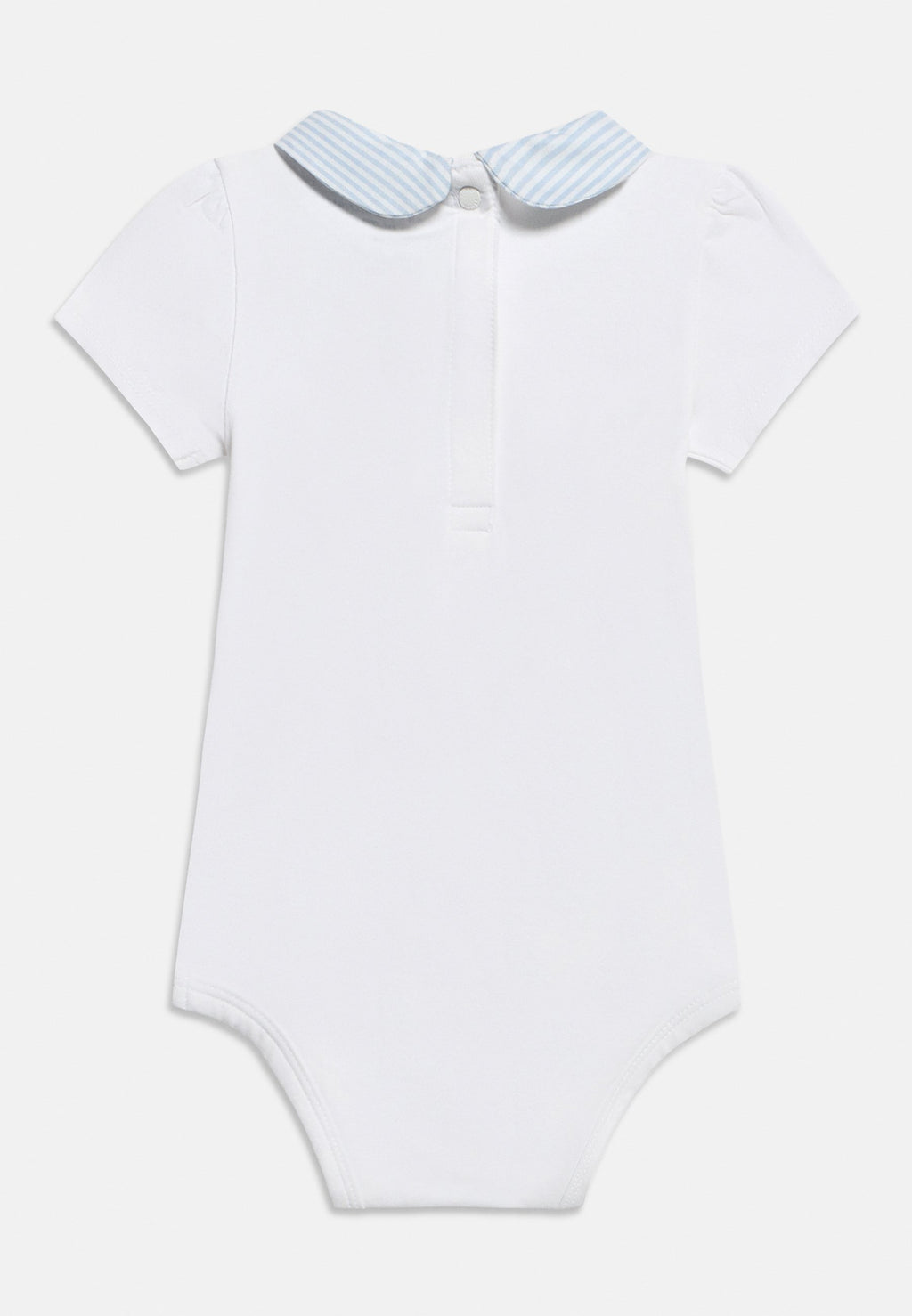 HEART EMBROIDERY ITHACA STRIPE COLLAR BODYSUIT Media 4