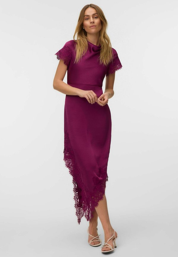 Vero Moda DRESS VMRITA LONG DRESS - Maxi dress - purple potion