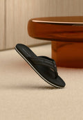 Tommy Hilfiger FLAG PADDED STRAP FLIP-FLOPS - T-bar sandals - black