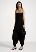 Polo Ralph Lauren PLEATED CREPE SLEEVELESS JUMPSUIT