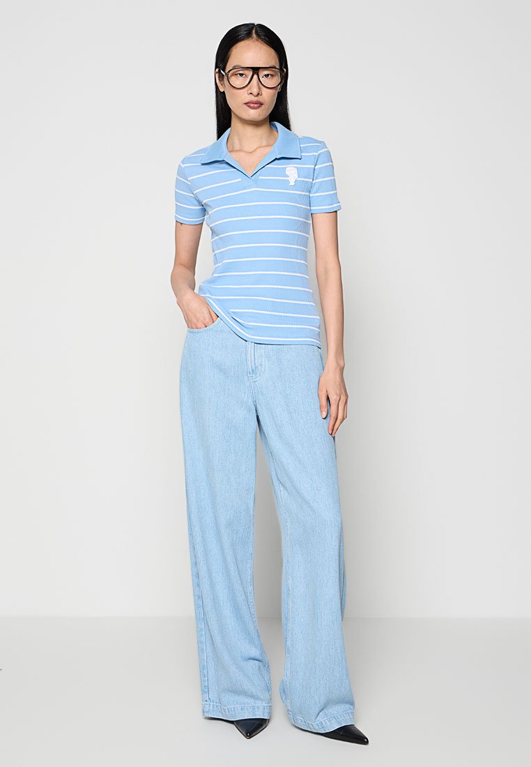 IKON STRIPED RIB POLO Media 2