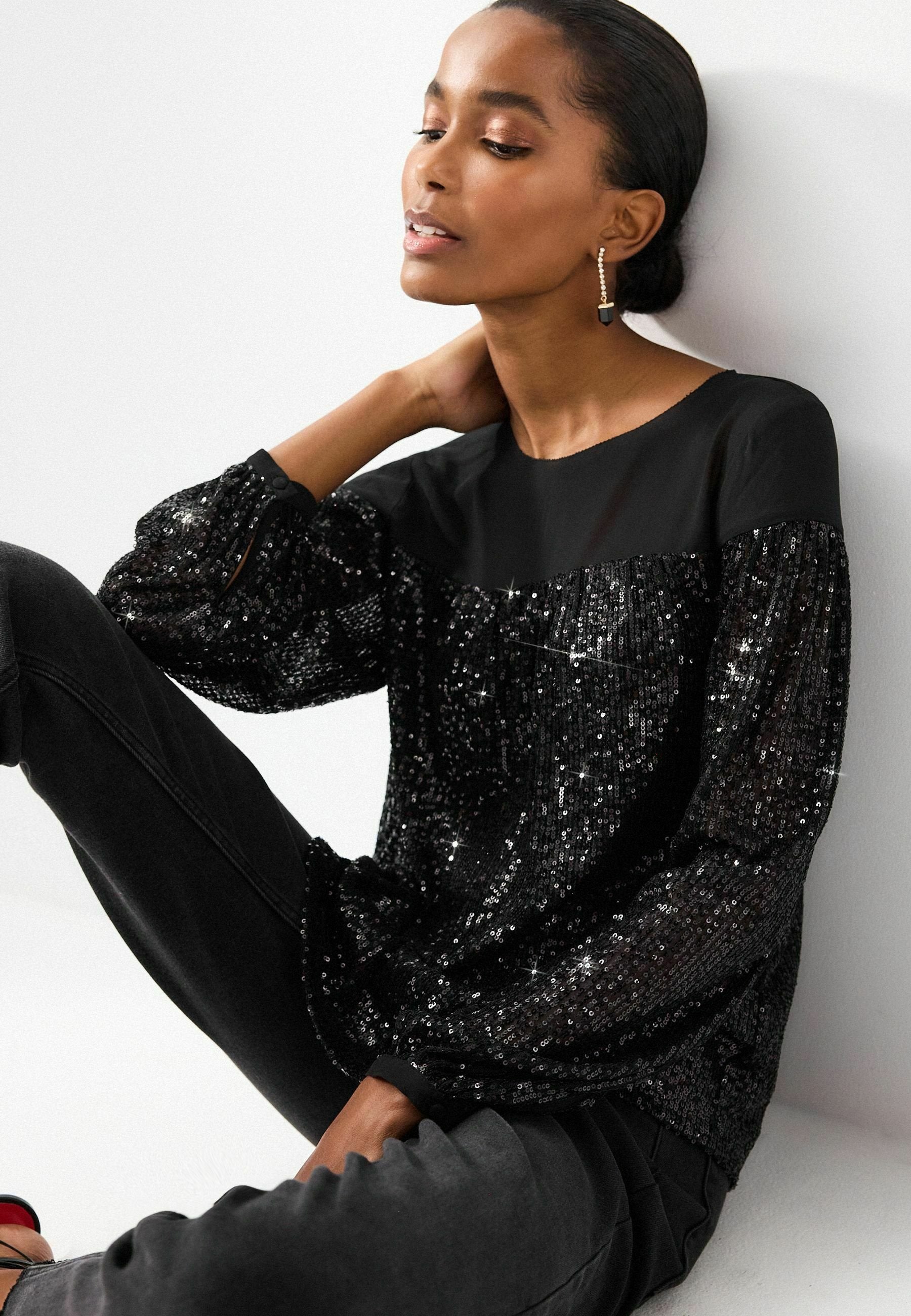 Next LONG SLEEVE SEQUIN PARTY