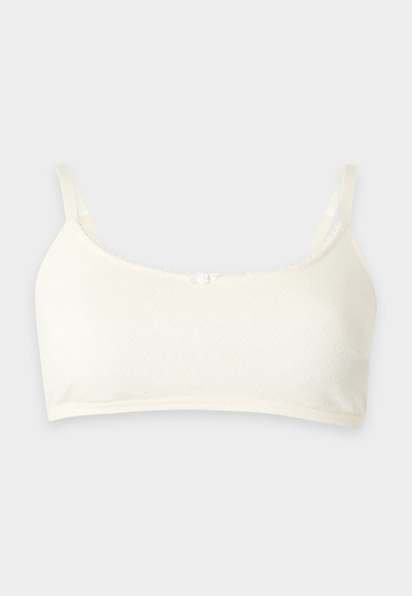 ONLY ONLCARLA POINTELLE SCOOPED - Bustier - cloud dancer