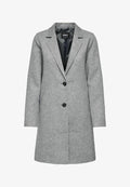 ONLY ONLSEDONA - Short coat - light grey melange