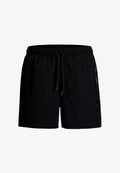 Jack & Jones JACK & JONES MEN'S SWIM SHORT JPSTMAUI WAVE LOGO PLAIN - Swimming shorts - schwarz