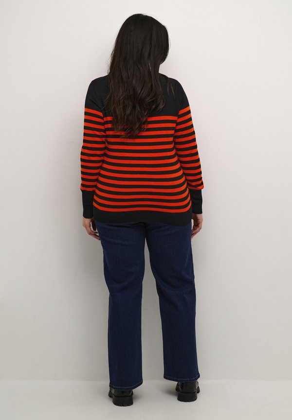 Kaffe Curve KCLIZZY STRIPED KNIT PULLOVER
