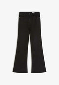 Bershka Flared Jeans - black