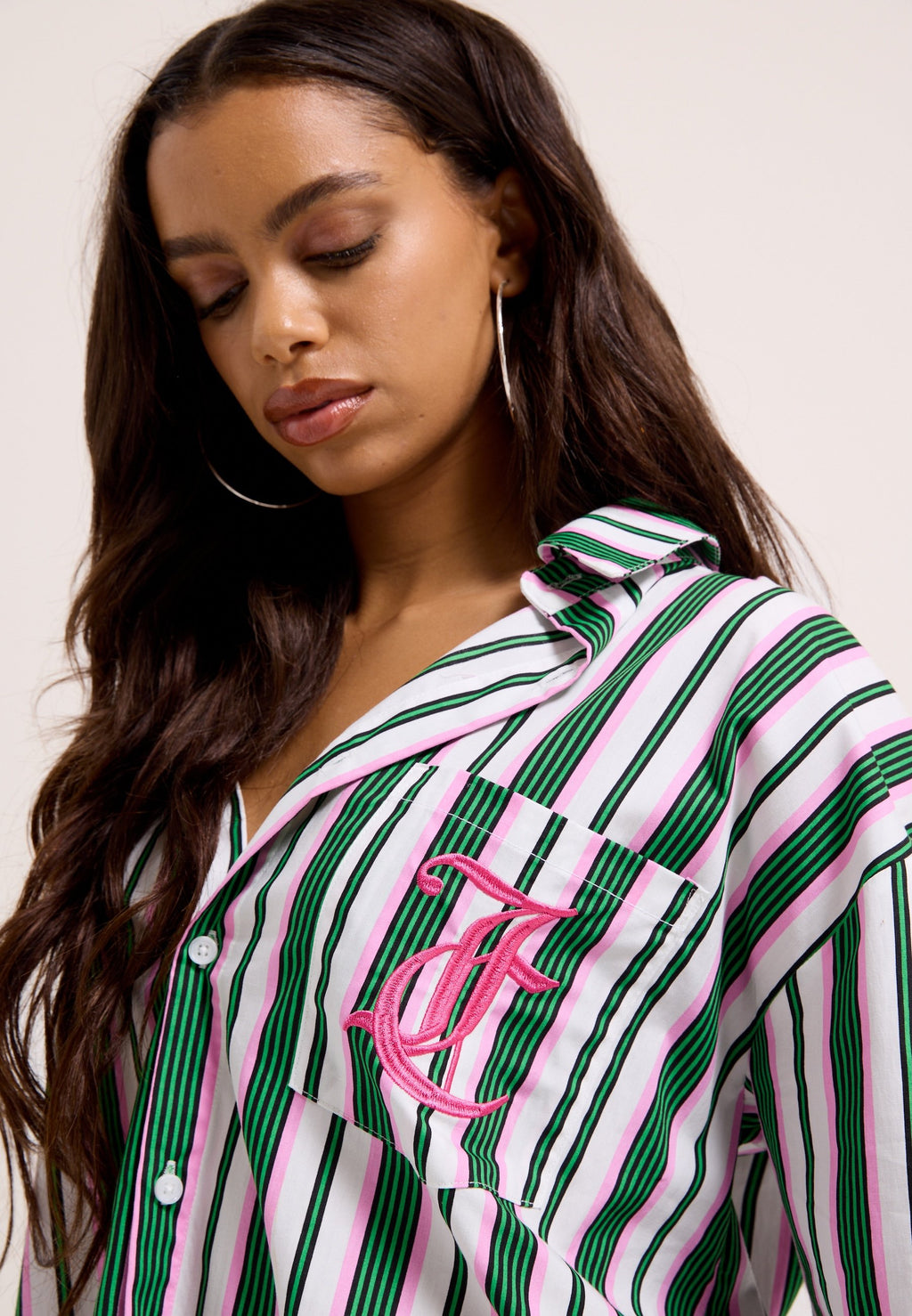Juicy Couture STRIPE SLEEP SHIRT