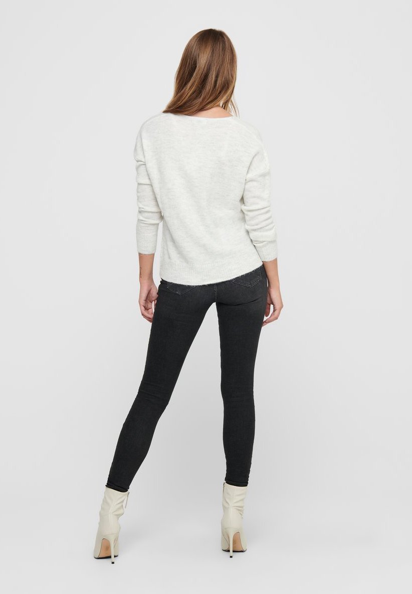 JDY JDYELANORA L/S V-NECK PULLO. KNT NOOS