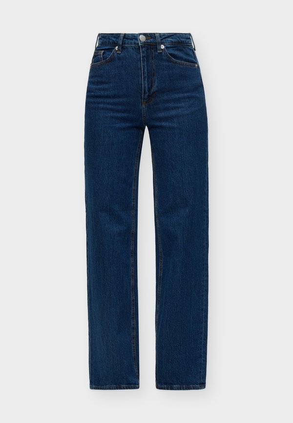 Vero Moda VMTESSA - Wide Leg - dark blue denim