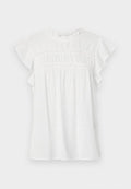 ONLY ONLKATTI - Blouse - cloud dancer