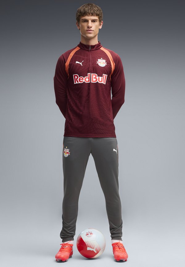 Puma FC RB SALZBURG TRAININGSHOSE - Tracksuit bottoms - shadow gray- white