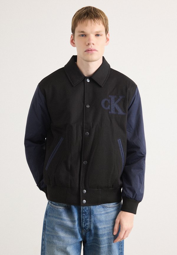 Calvin Klein Jeans Bomber Jacket - black