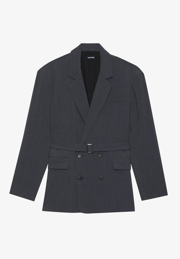 YOURTURN by Zalando UNISEX BELTED BLAZER