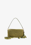 Guess OFELIA IN PAGLIA  - Handbag - olive