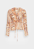 Glamorous RUFFLE TIE FRONT