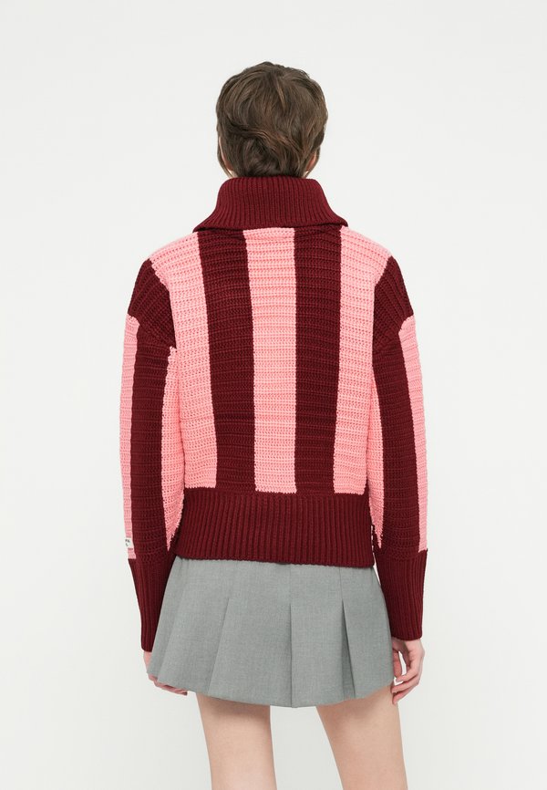 Colourful Rebel STRIPE ZIP PULLOVER
