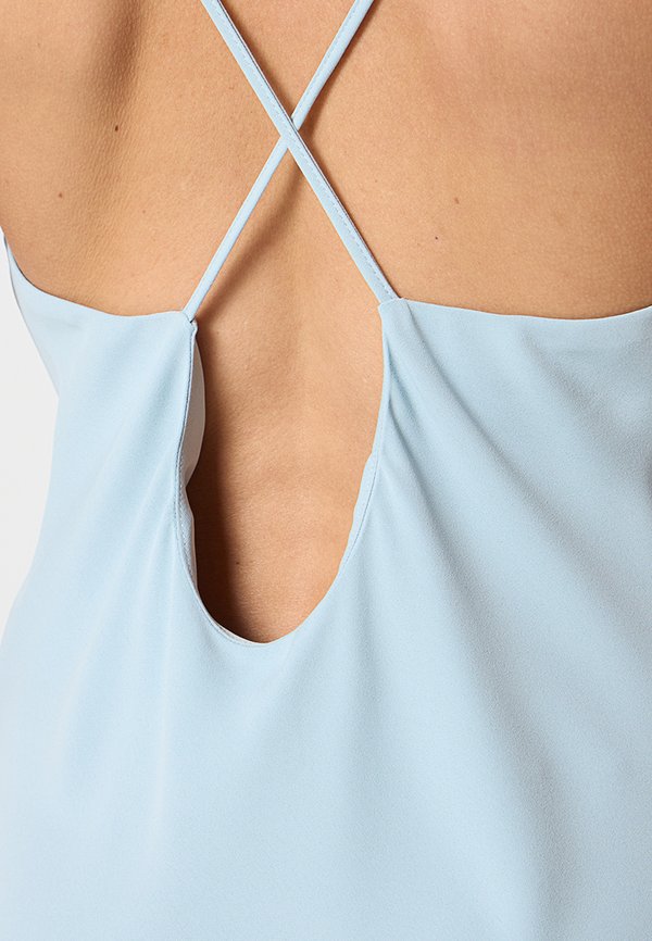 Calvin Klein LOW BACK DRAPE DRESS