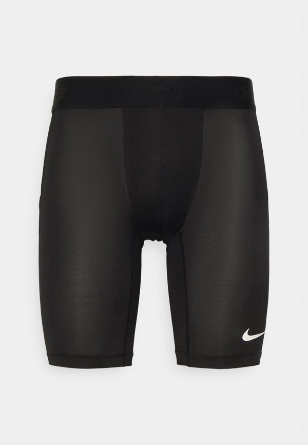 Nike Performance LONG SHORT - Leggings - black white