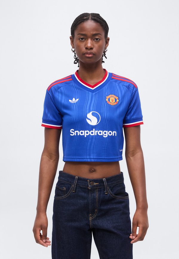adidas Originals MANCHESTER UNITED 26/27 AWAY CROP - Club wear - team royal blue