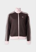 adidas Originals CLASSIC - Zip-up sweatshirt - aurora coffee/sandy pink