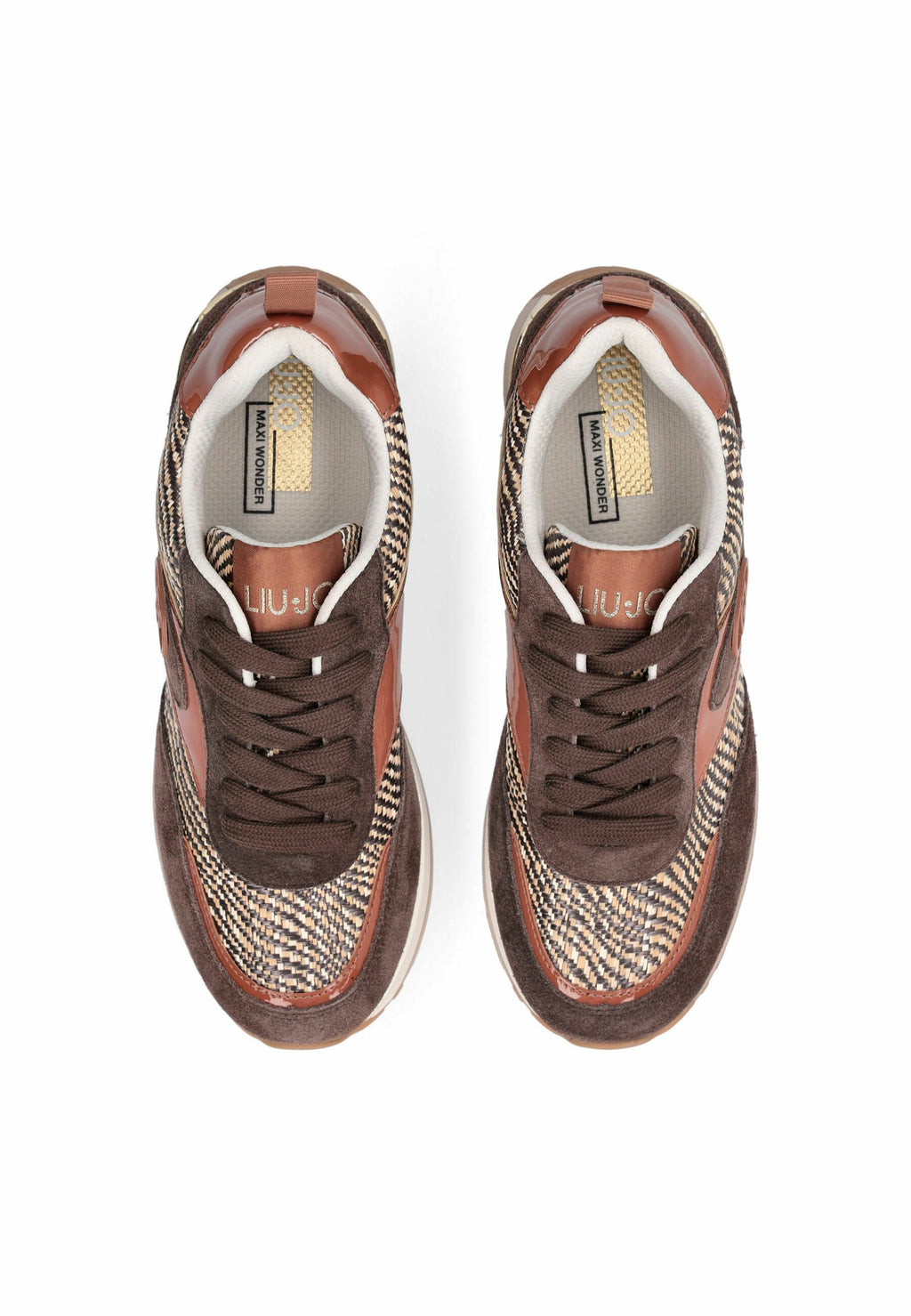 LIU JO RAFFIA PLATFORM