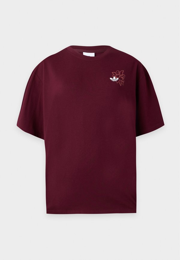 adidas Originals TEE - Print T-shirt - maroon