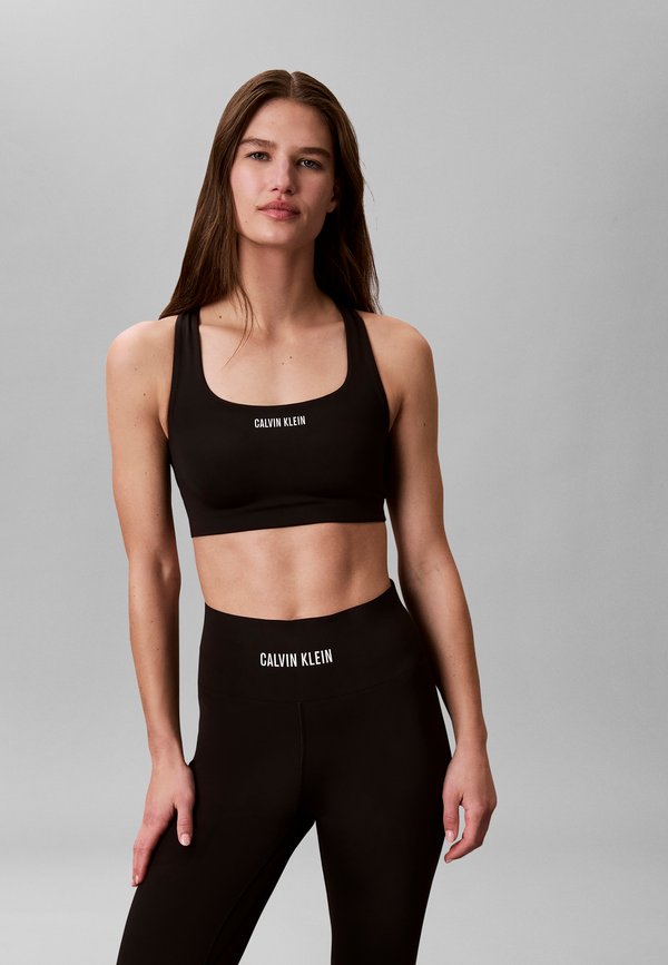 Calvin Klein Underwear INTENSE POWER MEDIUM SUPPORT -  SPORT - Medium support sports bra - black
