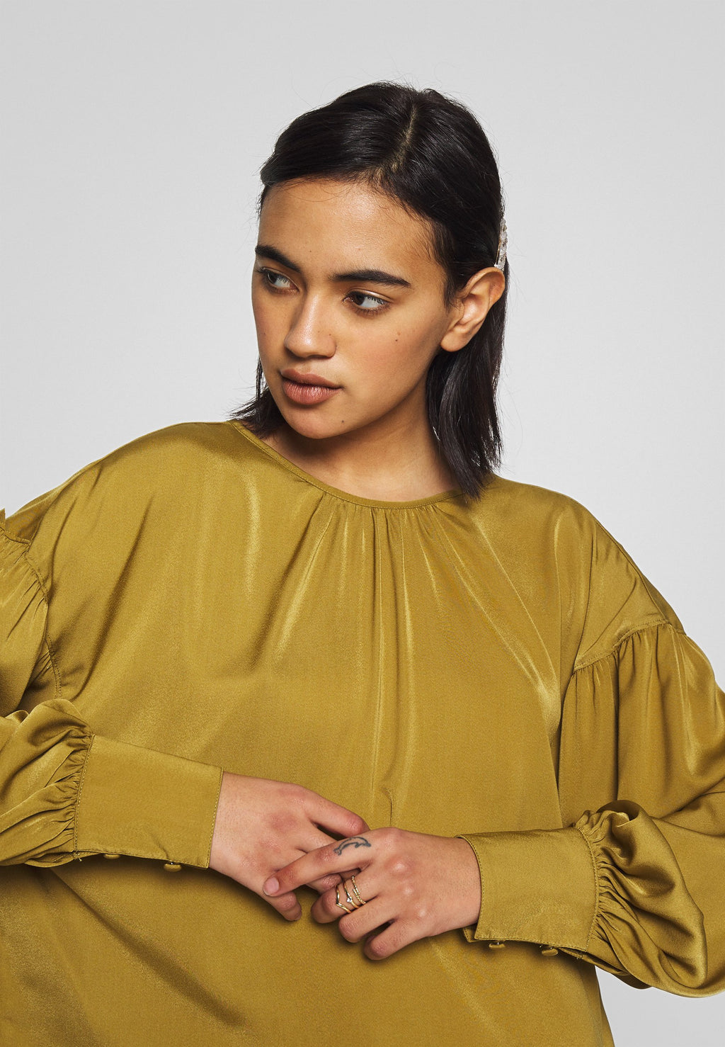 Who What Wear THE BALLOON SLEEVE BLOUSE