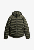 Superdry & Co HOODED FUJI PADDED - Winter jacket - army khaki