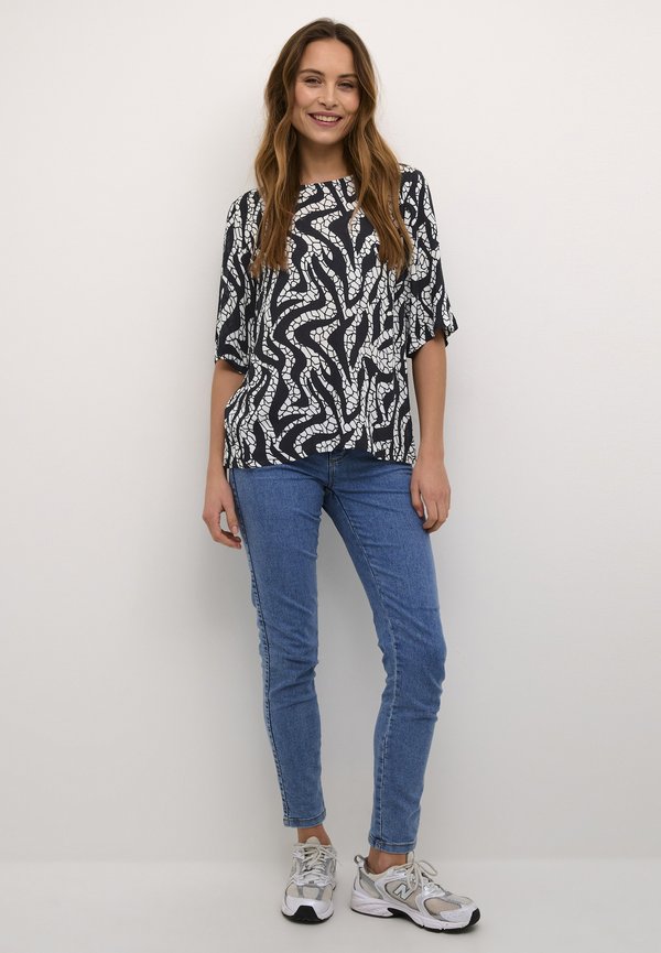 Kaffe BPZELINA HALF SLEEVES ROUND NECK