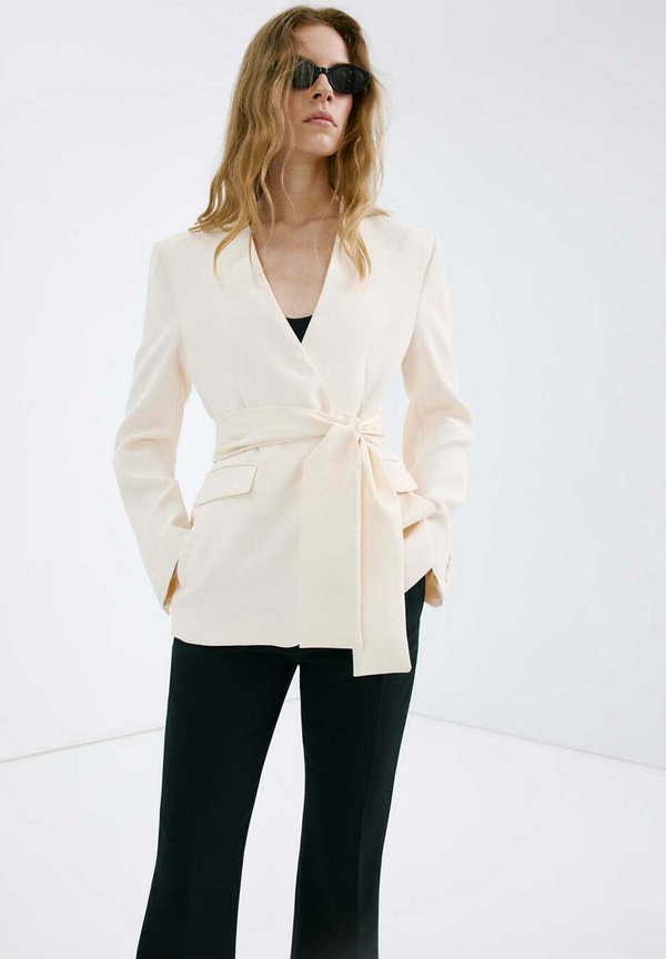 Mango ADULT - Blazer - ecru