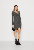 WAL G. PARTY CHRISSY GLITTER DRESS