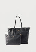 Guess VICTTORIA LARGE TOTE - Tote bag - black