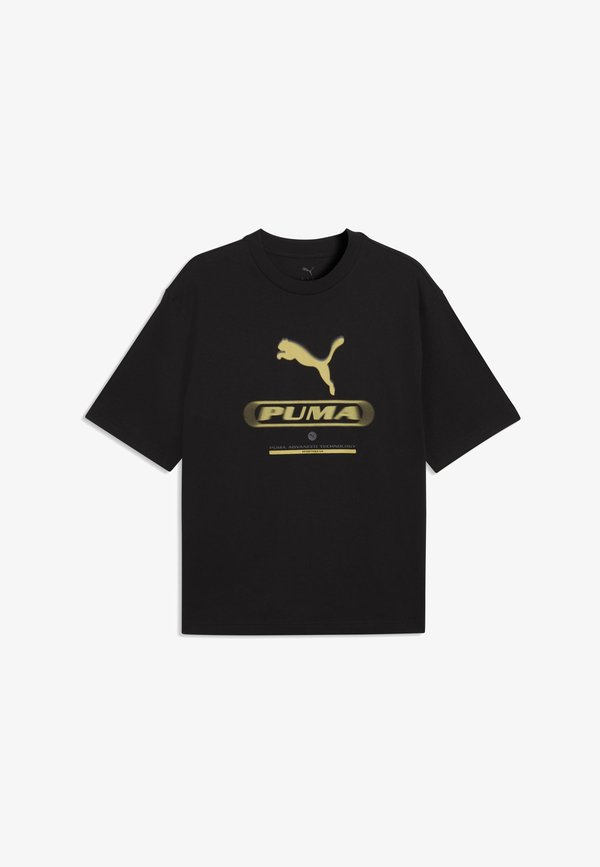 Puma PUMA SPORT BOXY STREET GRAPHIC T-SHIRT - Print T-shirt - black