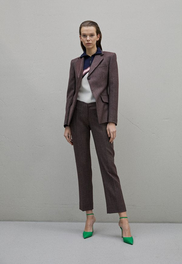 Victoria Beckham FRONT CROPPED TROUSER