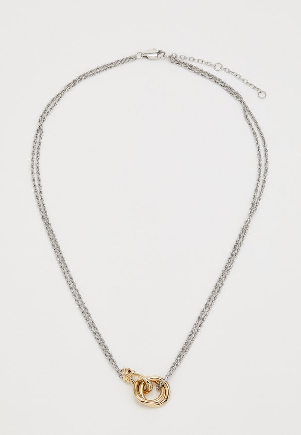 Tommy Hilfiger NAUTICAL KNOT - Necklace - silver-coloured/gold-coloured