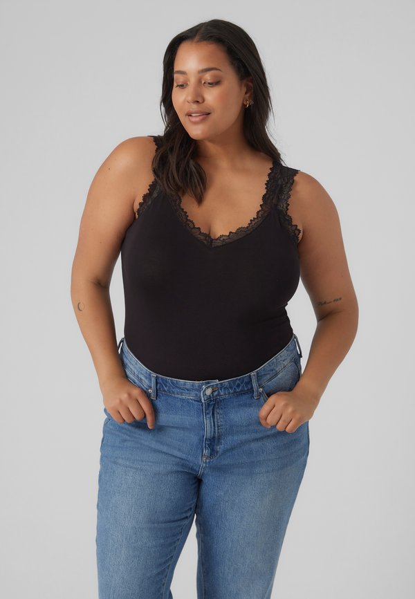 Vero Moda Curve VMCROSA  - Top - black