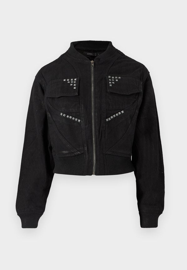 FAVELA CUTLINE CROPPED JACKET