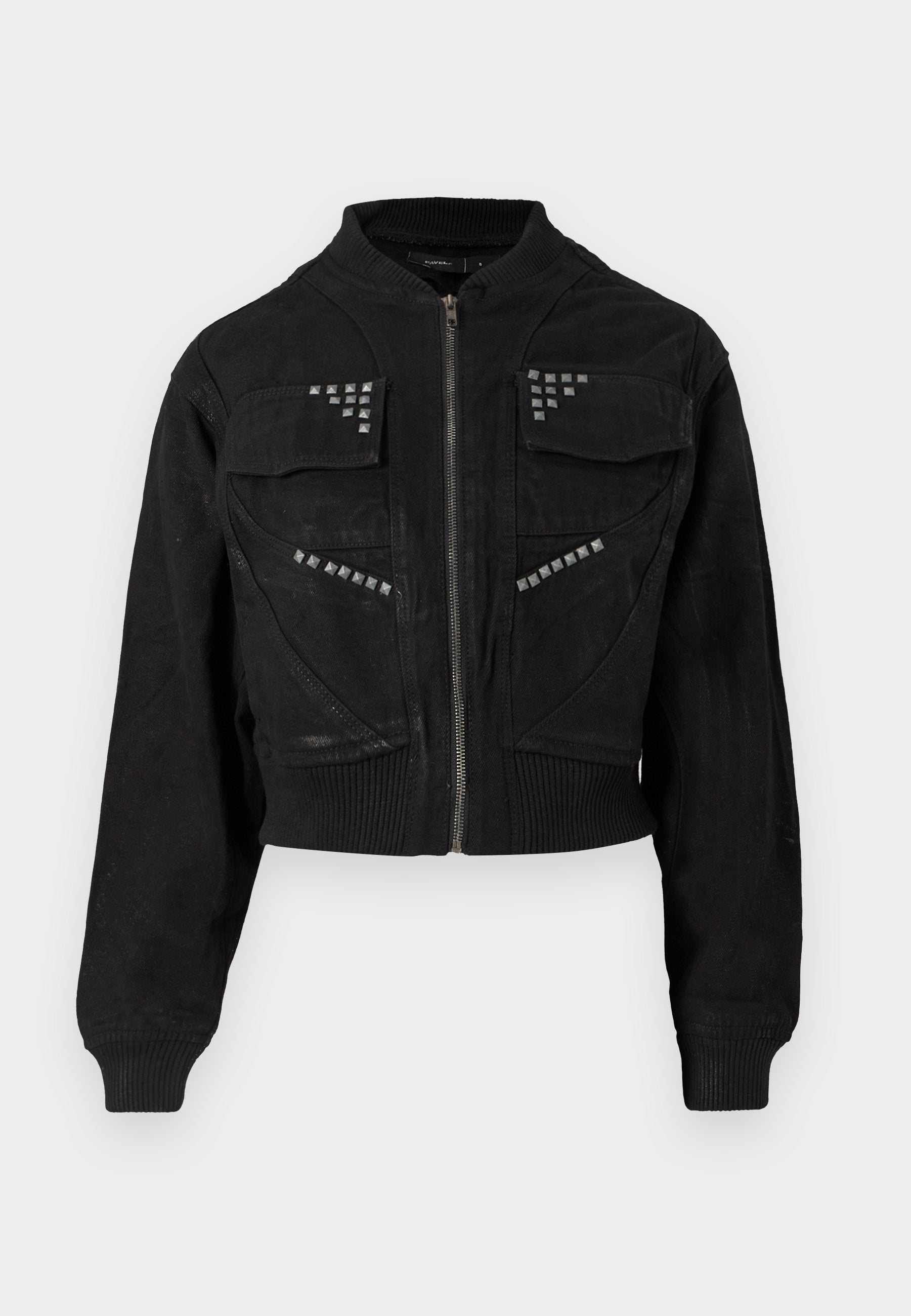 FAVELA CUTLINE CROPPED JACKET