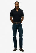 Superdry & Co Polo shirt - classic navy diamond