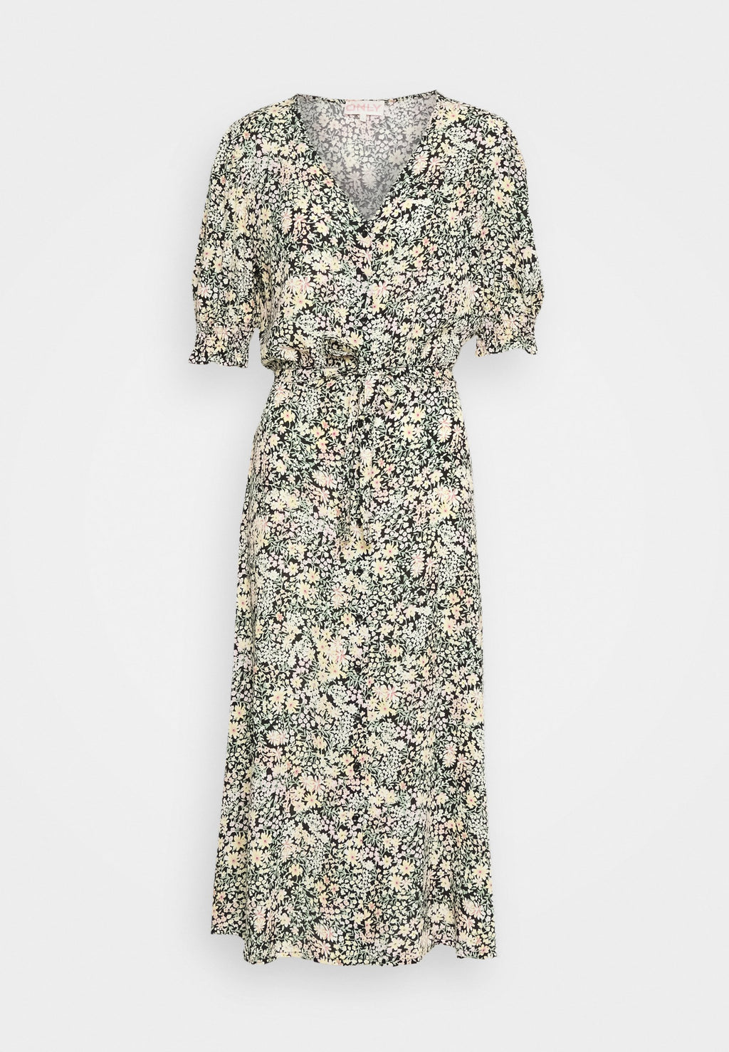 ONLFREDERIKKE V NECK BELT DRESS Media 1