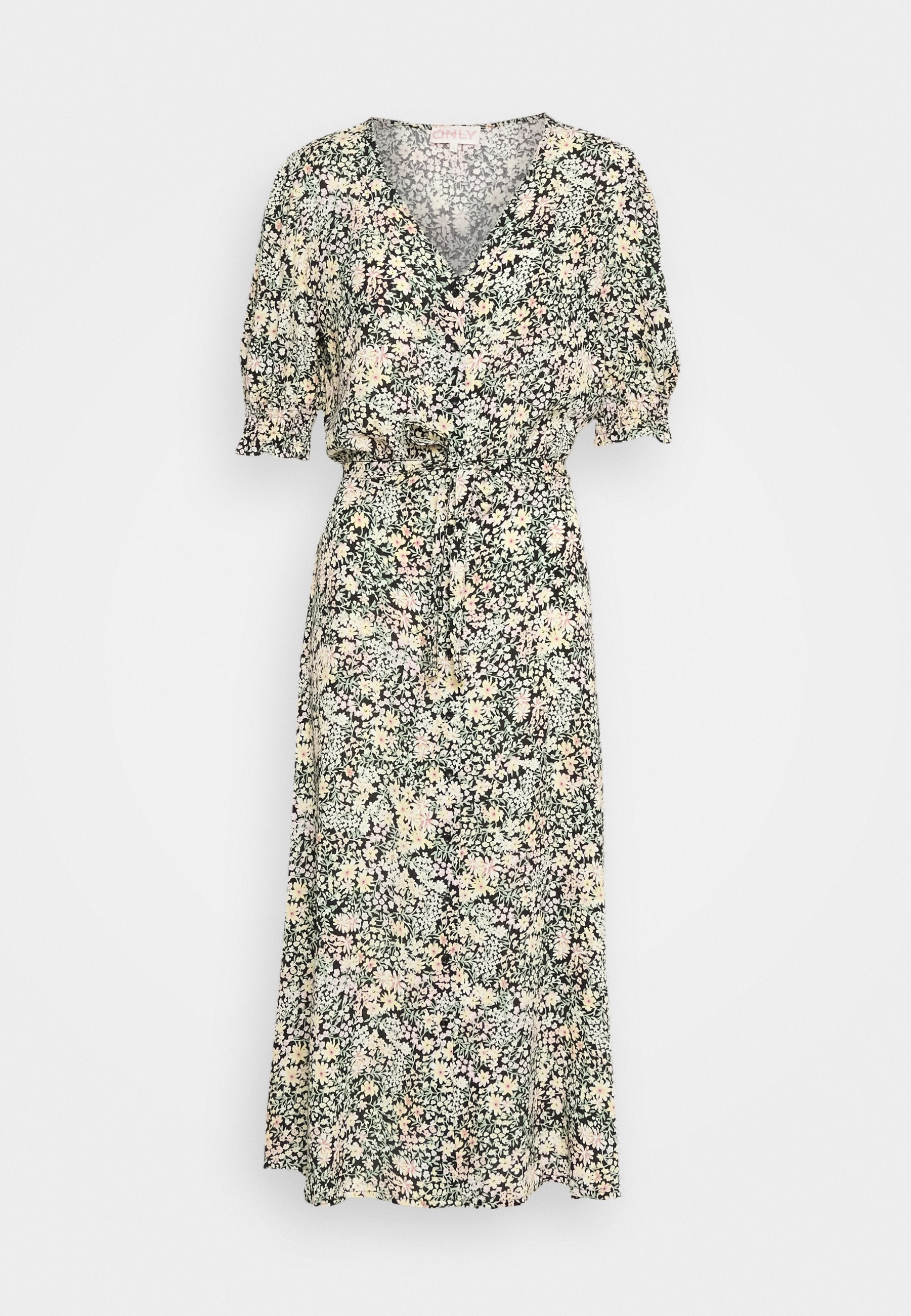 ONLFREDERIKKE V NECK BELT DRESS Media 1