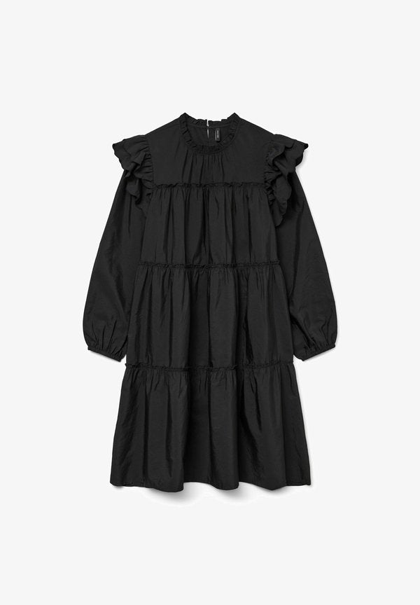 Vero Moda VMISOLDE Short - Day dress - black