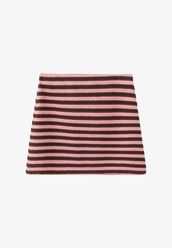 Mango ADULT - Mini skirt - rose pastel